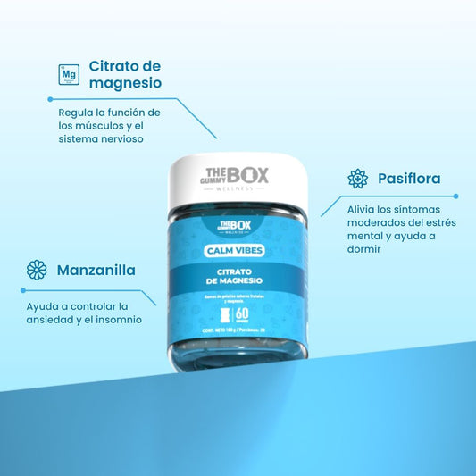 Gomitas The Gummy Box Calm Vibes l Envio Gratis !